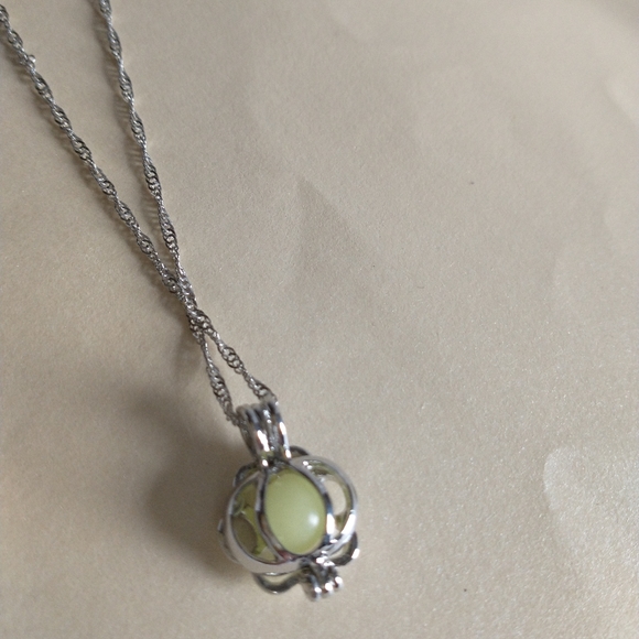 Glow in Dark Paw Print Necklace! - Picture 5 of 9